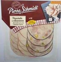 Planchette à l'Alsacienne,12 tranches