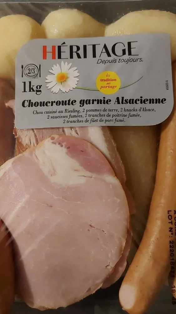 Choucroute garnie alsacienne