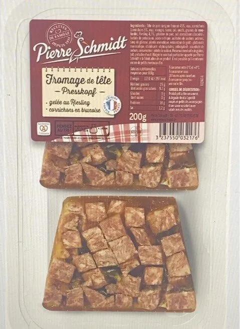 Fromage De Tête Au Riesling, Pierre Schmidt