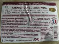CHOUCROUTE/ZUURKOOL