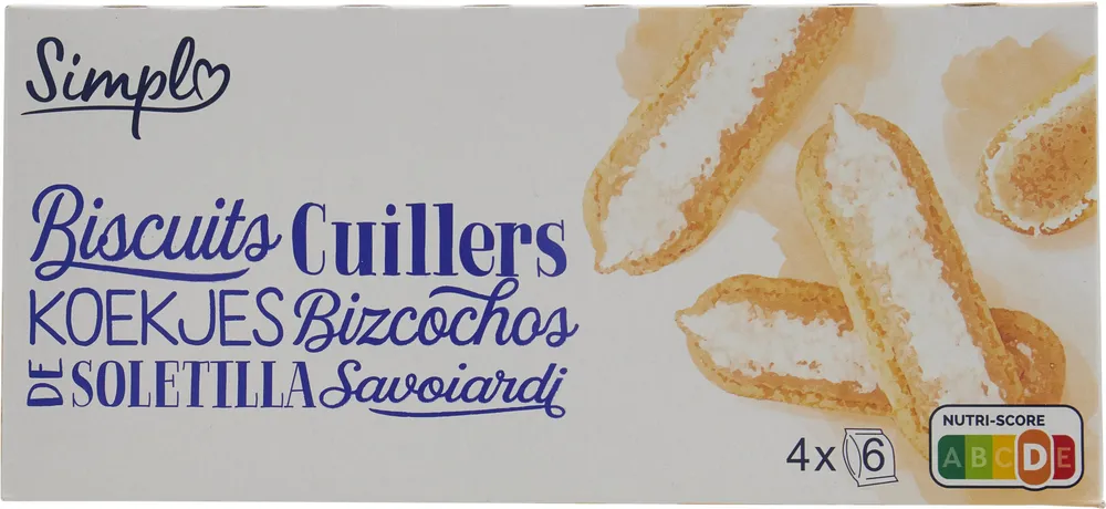Biscuits cuillers