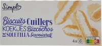 Biscuits cuillers