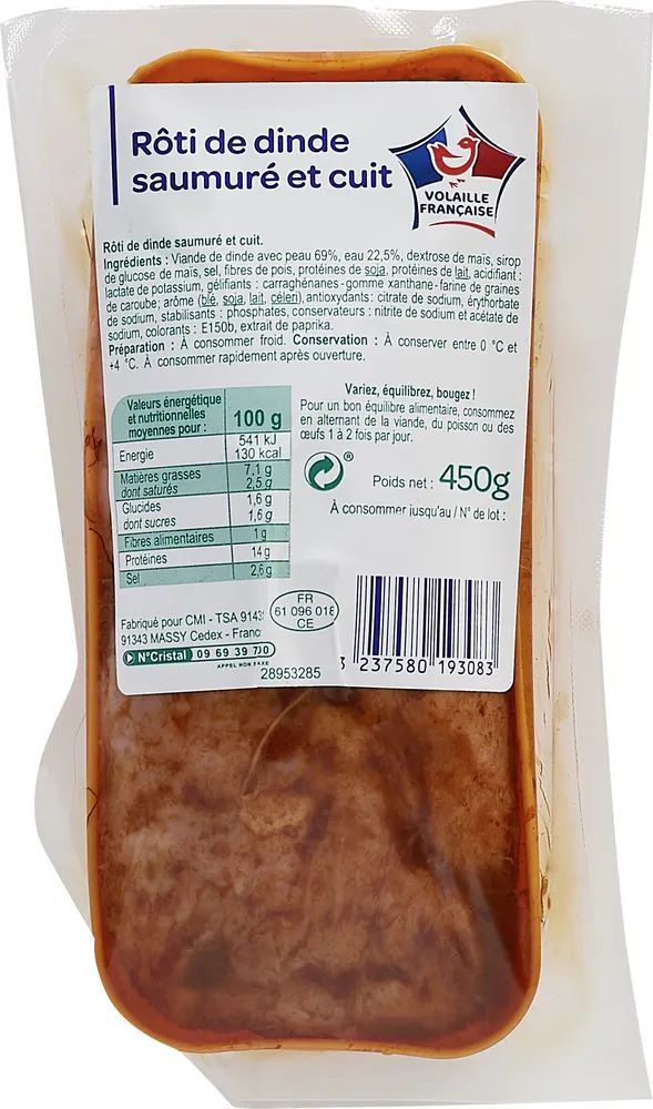 RÔTI de Dinde CUIT