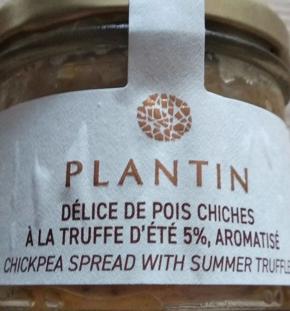 Délice de pois chiches à la truffe d'été