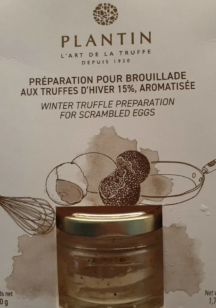 Préparation pour brouillade aux truffes d'hiver 15%, Aromatisée