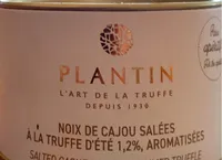 Noix de cajou salées a la truffe d’été