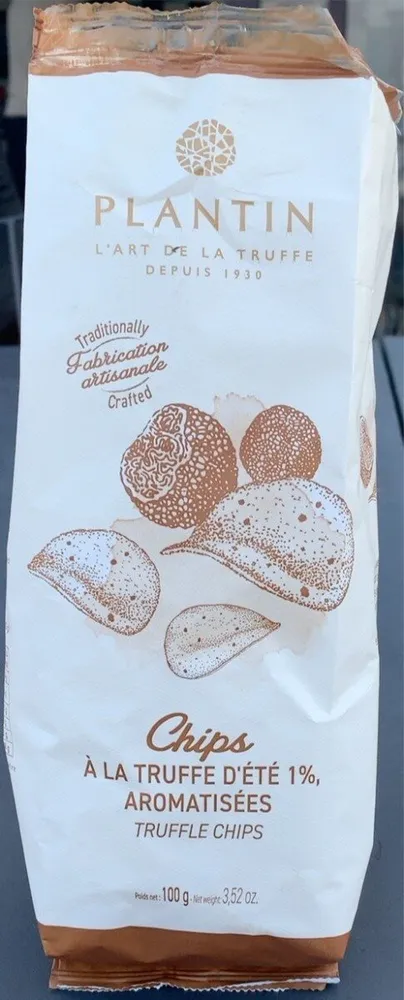 Chips a la truffe d’ete 1% aromatisees