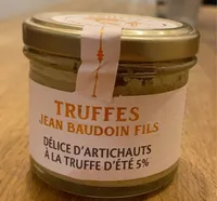Delice d’artichauts a la truffe d’été