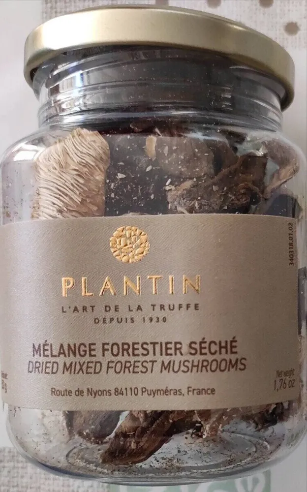 Melange forestier séché