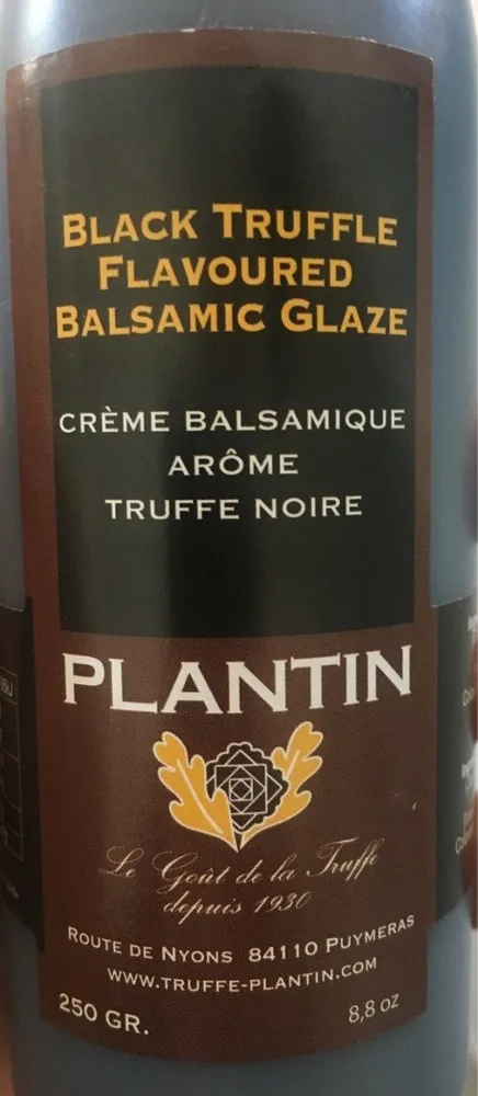Creme balsamique a la truffe