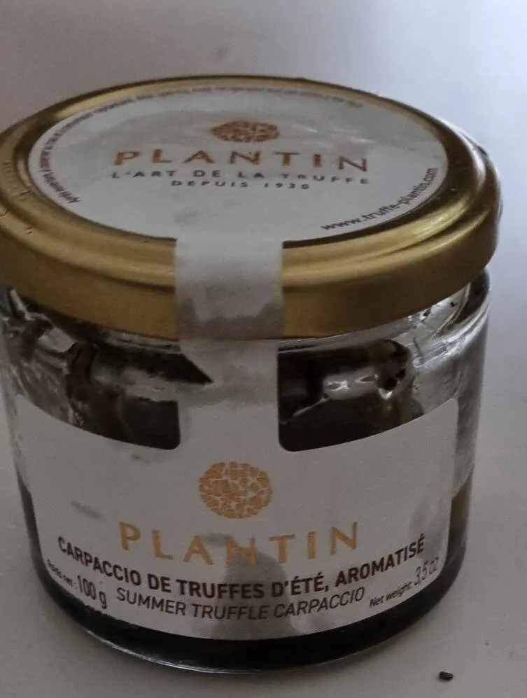 Carpaccio de truffes d été