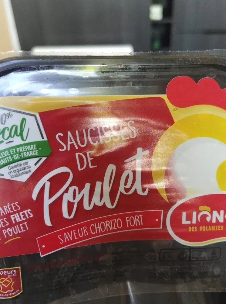 Saucisse de poulet