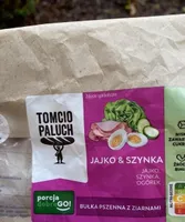 Jajko, szynka, ogórek