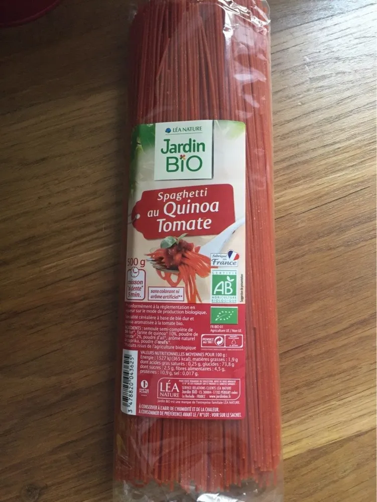 Spaghetti au Quinoa Tomate