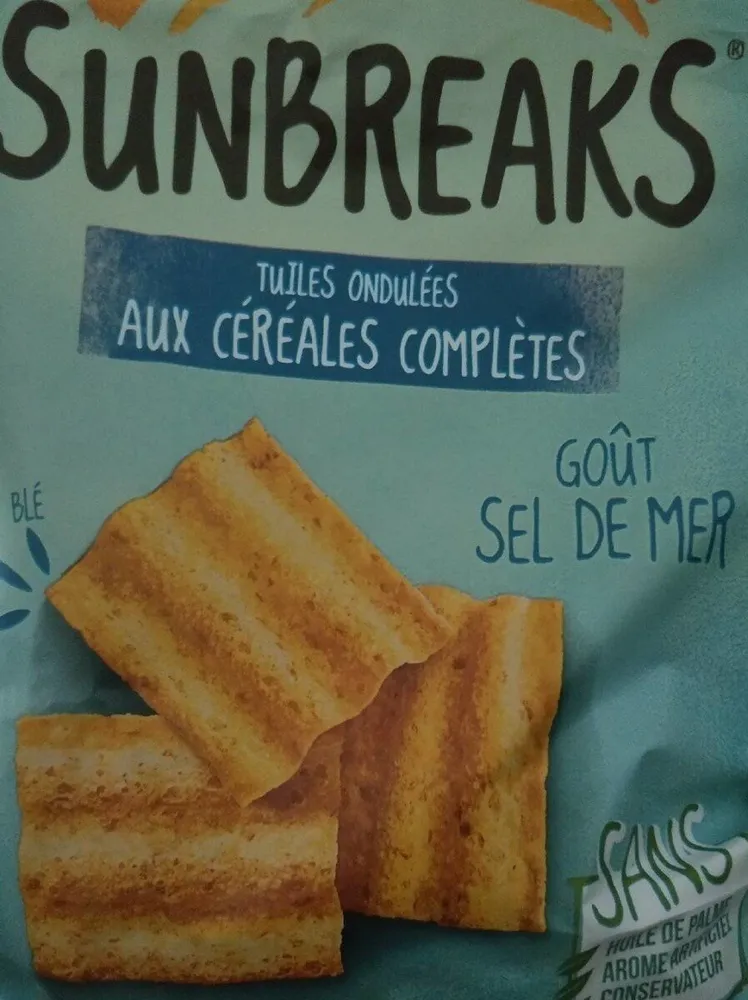 Tuiles ondulées aux céréales complètes