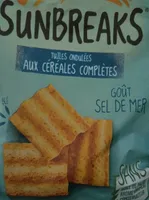 Tuiles ondulées aux céréales complètes