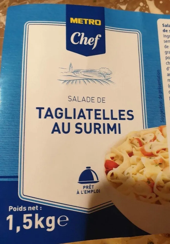 Tagliatelles au surimi
