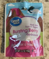Bursting berry applesauce