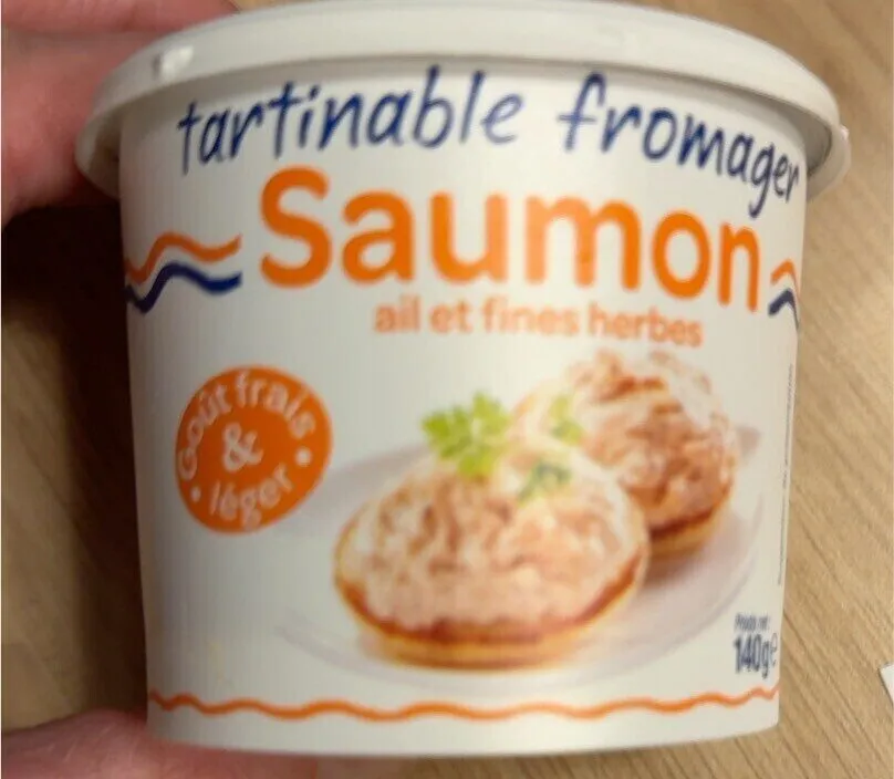 Tartinable fromager saumon