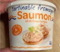 Tartinable fromager saumon