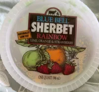 Blue Bell Sherbert Rainbow (Lime, Orange, & Strawberry)