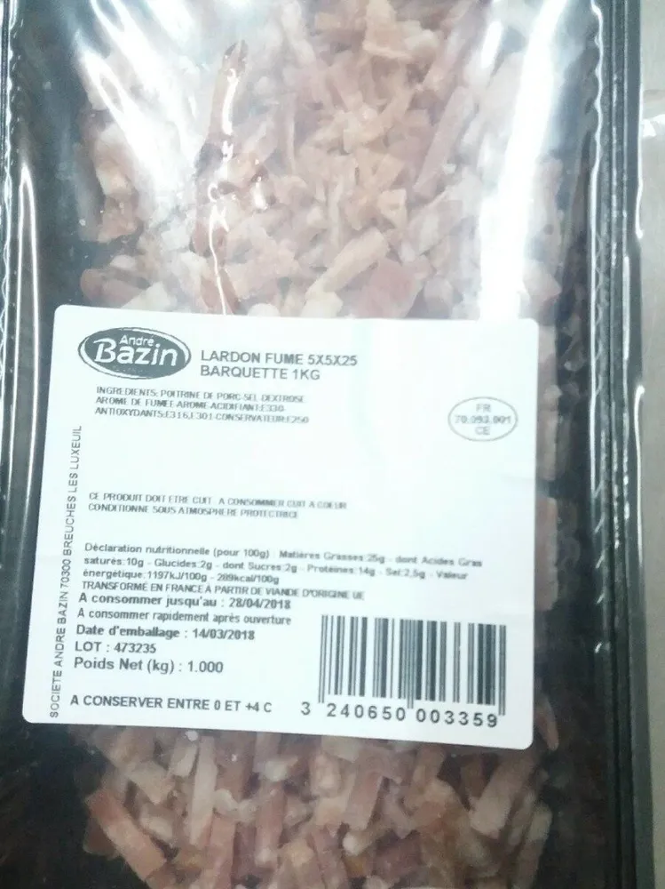 Lardons fumés