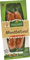 Saucisse de Montbéliard crue IGP 2x125g