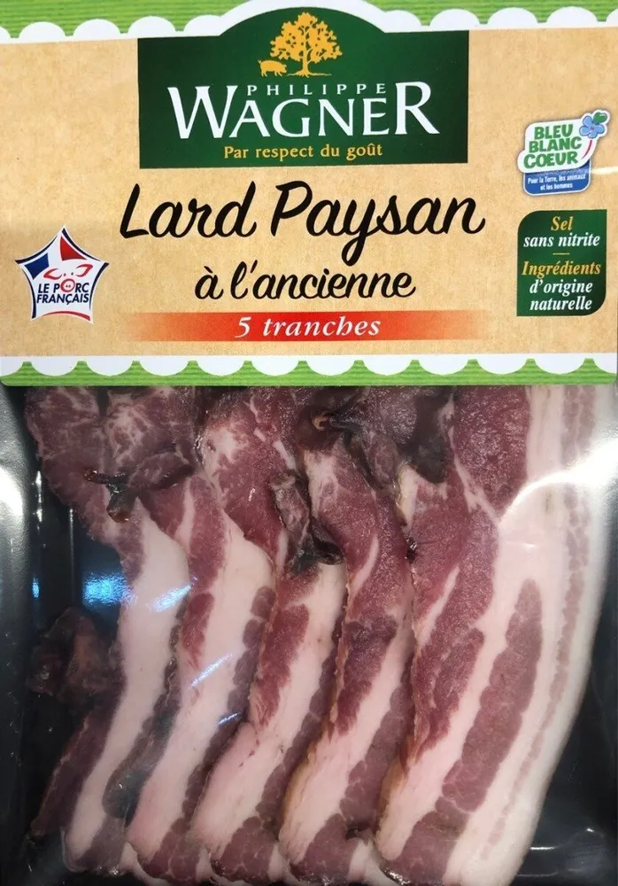 Lard paysan à l'ancienne