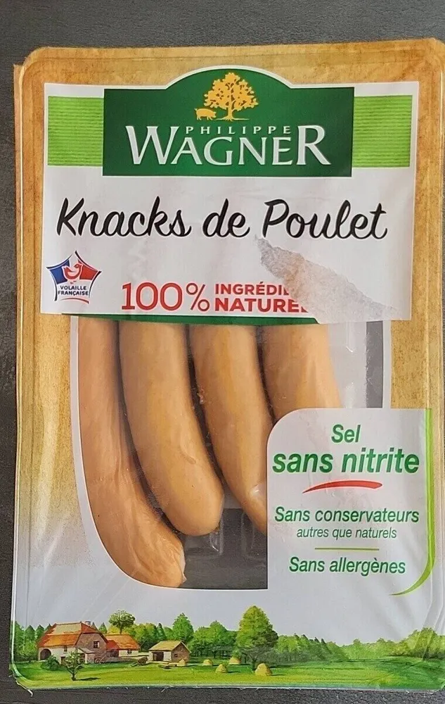 Knacks de poulet