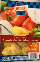 Ravioli tomate basilic mozzarella