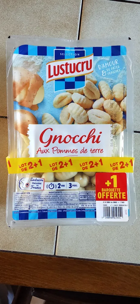 Gnocchis aux pommes de terre