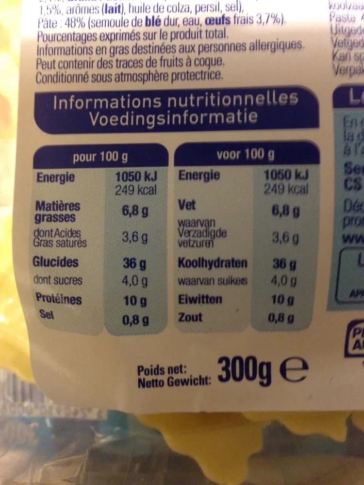Ravioli 4 fromages