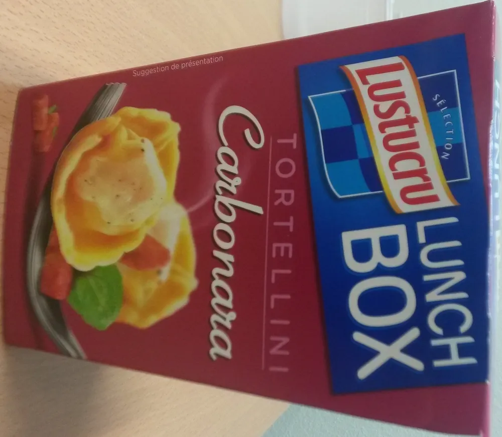 Tortellini Carbonara, LunchBox