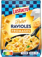 Lustucru ravioles a poeler fromages selectionnes 280g