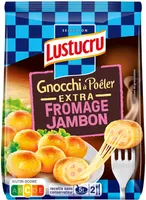 Lustucru gnocchi a poeler extra fromage jambon 280g
