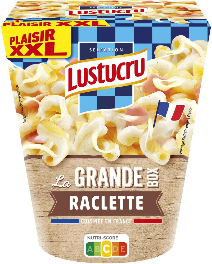 Lustucru box serpentini sauce raclette 360g