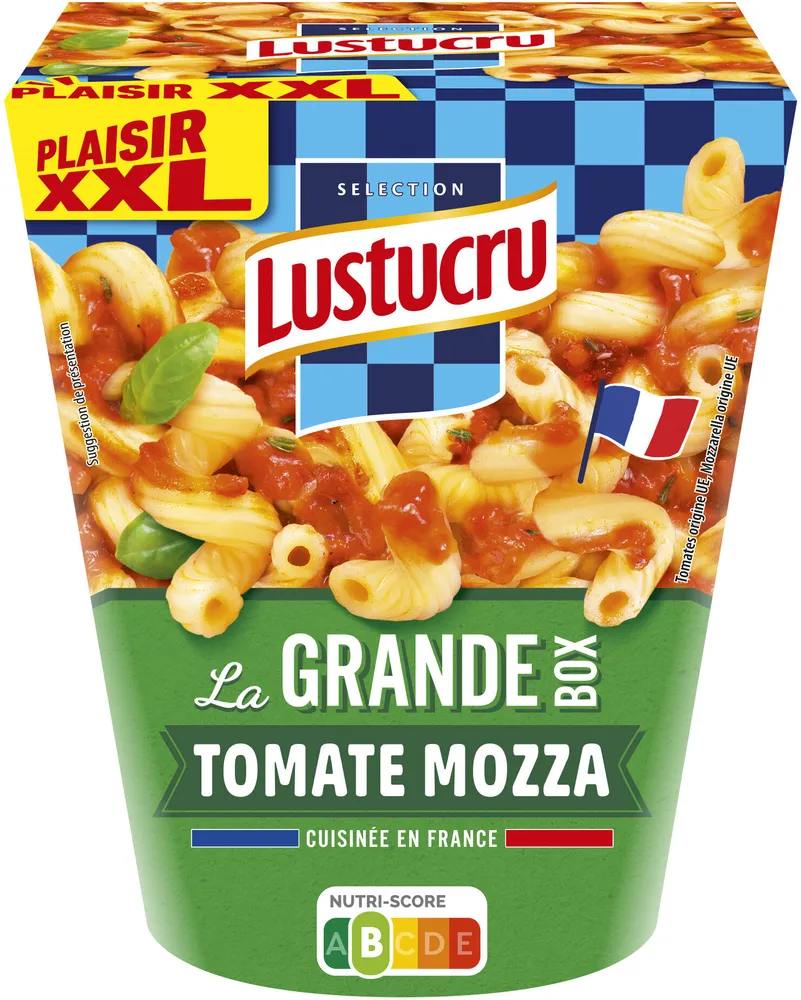 Lustucru box serpentini tomate mozzarrela 360g