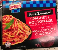 Menu Gourmand Spaghetti Bolognaise & Moelleux au Chocolat