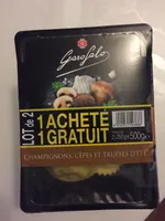 Pate fraîche champignon cepes et geuffes d'ete