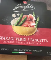 Pâtes fraîches asperges vertes et pancetta
