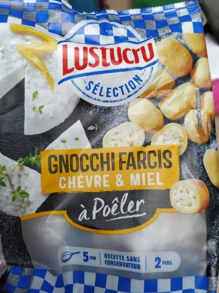 Gnocchi farcis chèvre et miel à poêler
