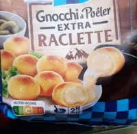 Lustucru lot 2 gnocchi a poeler extra raclette 280g