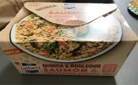 Quinoa & Boulgour Saumon & cougettes grillées