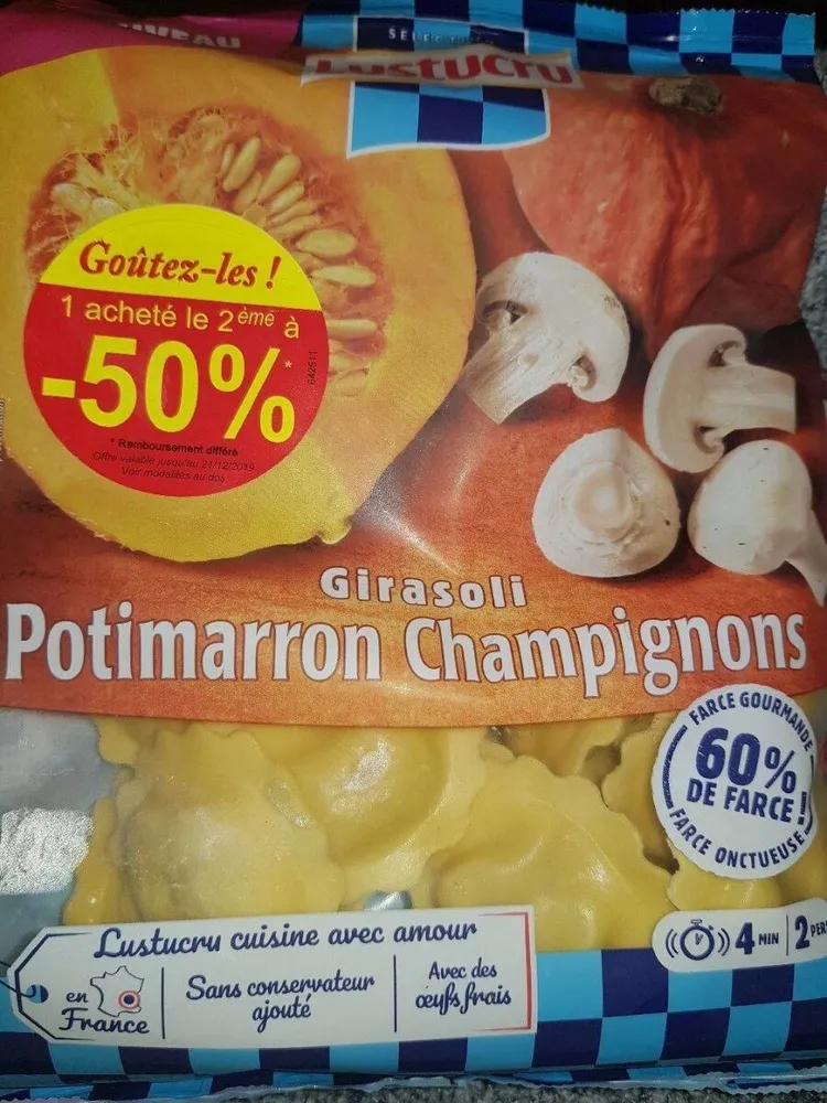 Girasoli Potimarron Champignons
