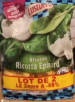 Girasoli ricotta épinard