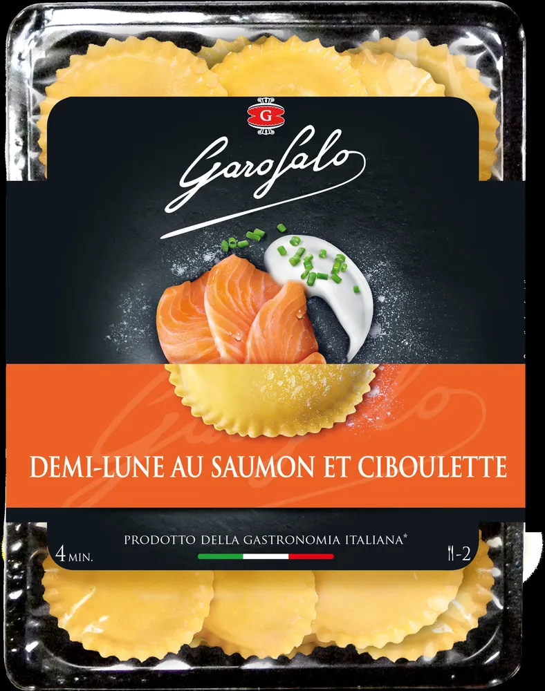Garofalo demi lune saumon ciboulette 250g