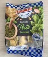 pesto raviolotto parmesan