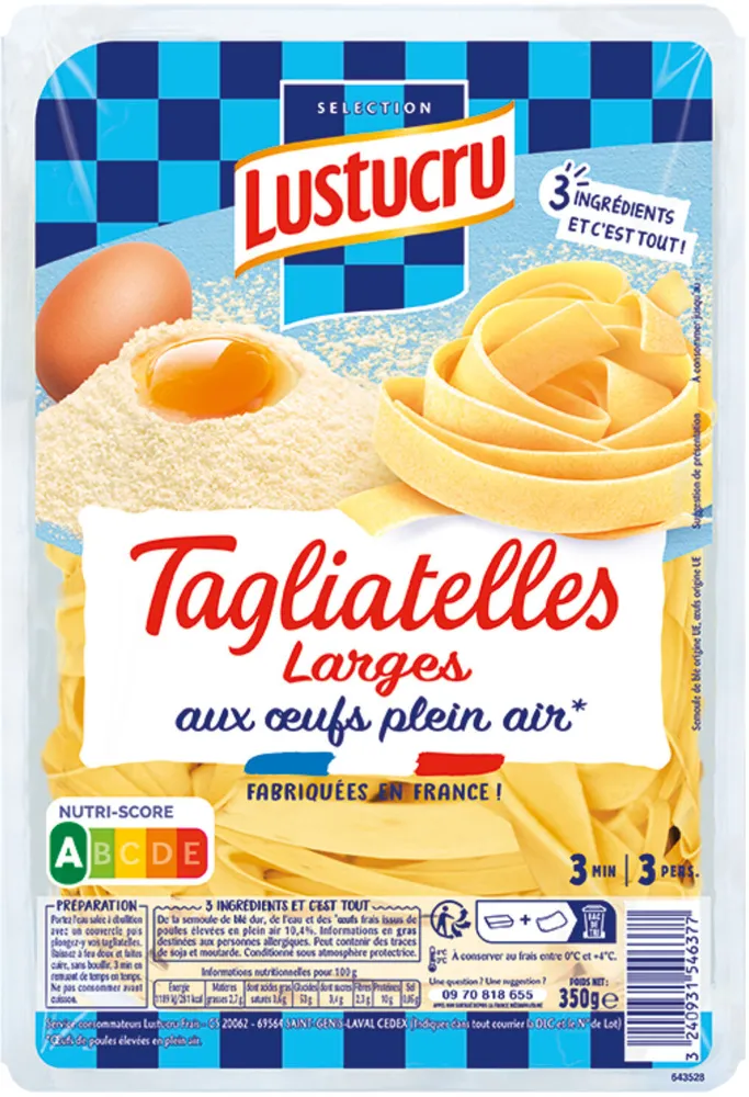 Tagliatelles large 350g