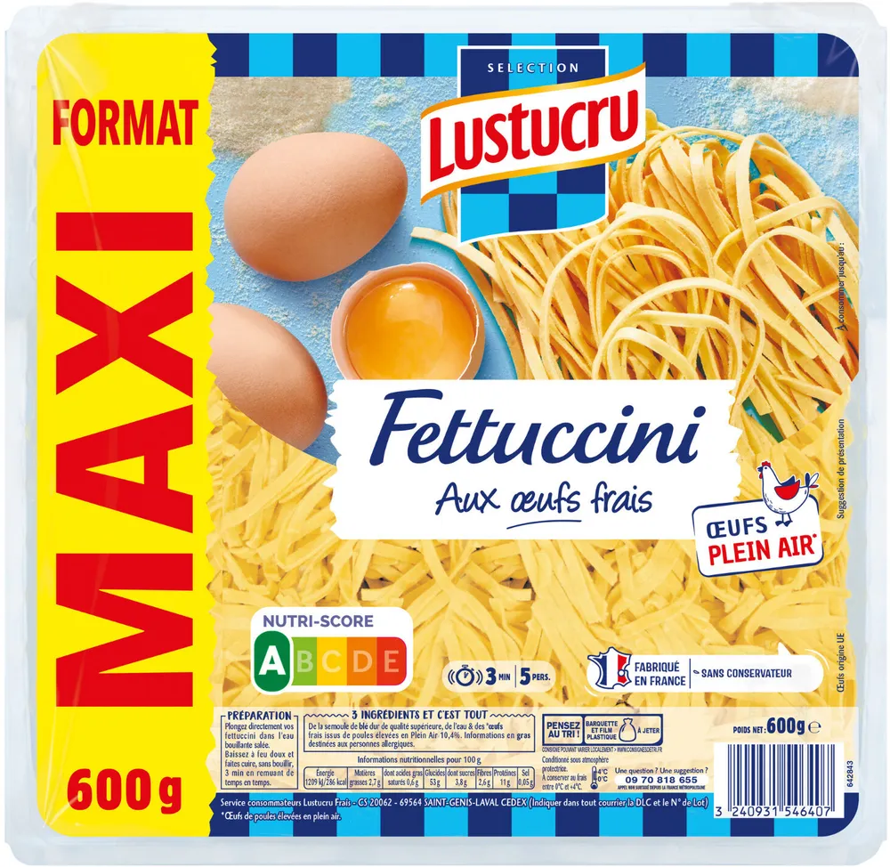 Lustucru fettuccini 600g