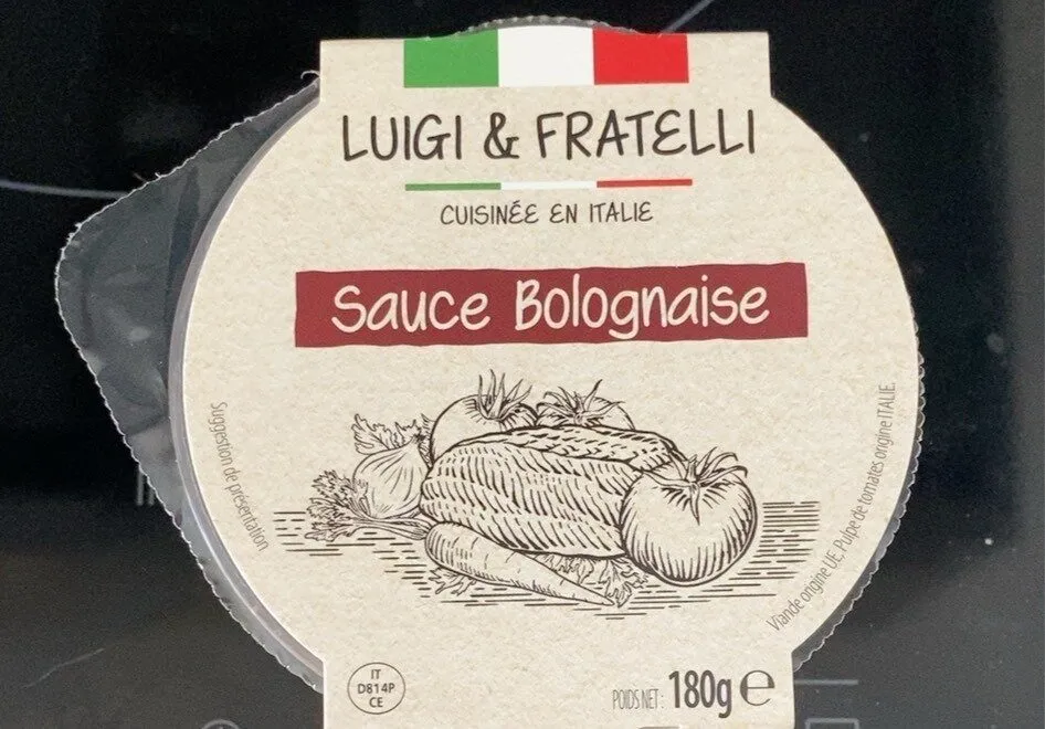 Luigi & fratelli bolognaise 180gx6